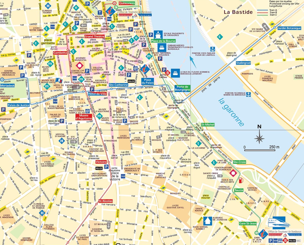 bordeau地図