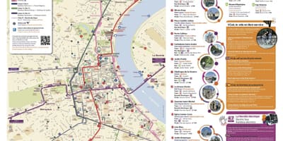 地図のボルドー博物館