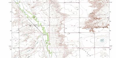 地図のボルドー地形 